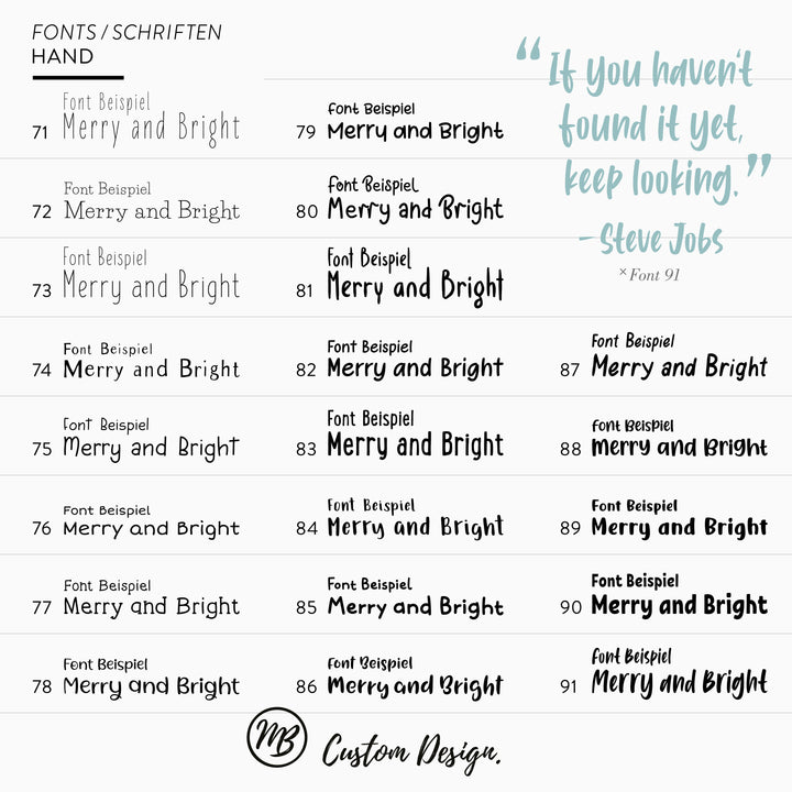 Mittlerer runder Stempel Pferde 40 mm x Vorname und Nachname