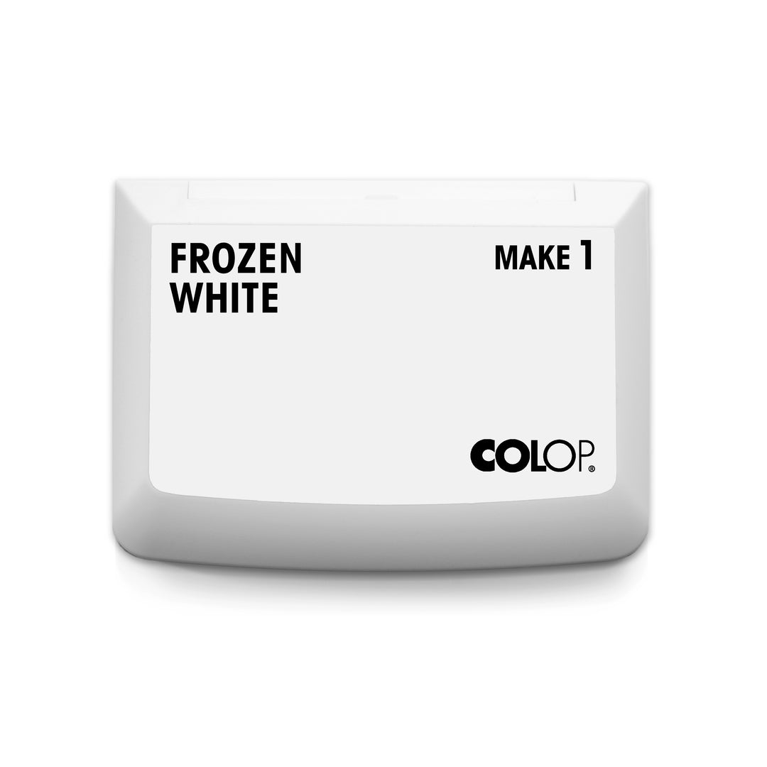 Stempelkissen Frozen White 9 x 5 cm COLOP MAKE 1
