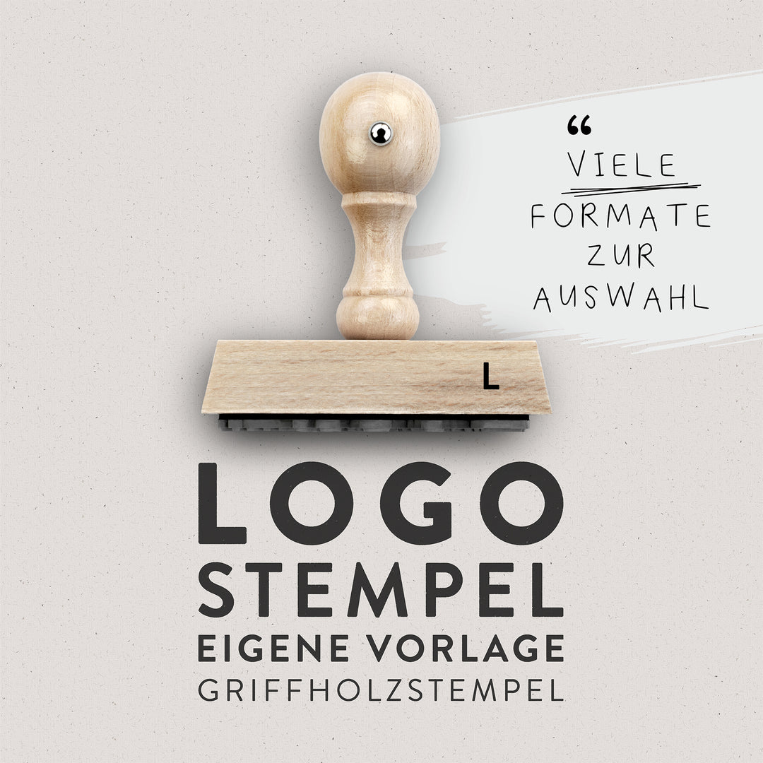 Großer Firmen- und Logostempel