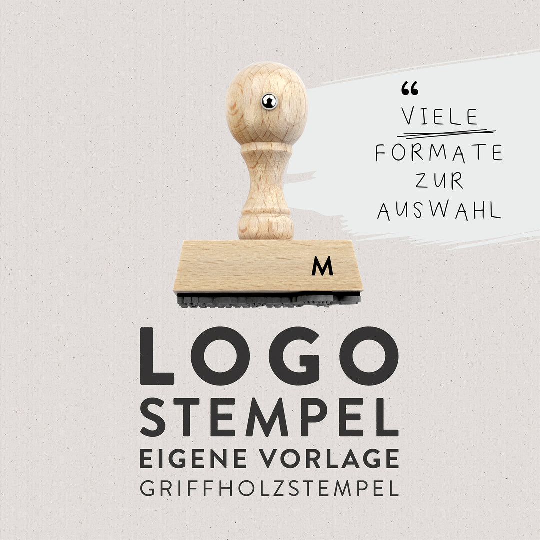 Mittlerer Firmen- und Logostempel