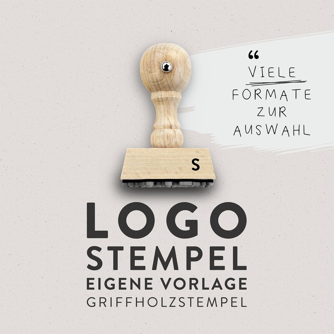 Kleiner Firmen- und Logostempel