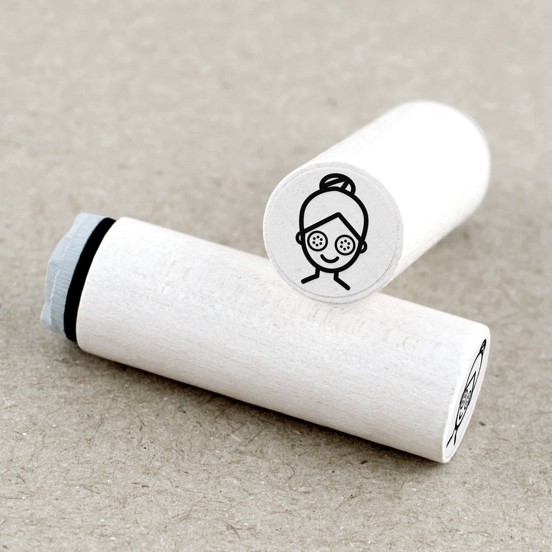 Ministempel Gurkenmaske