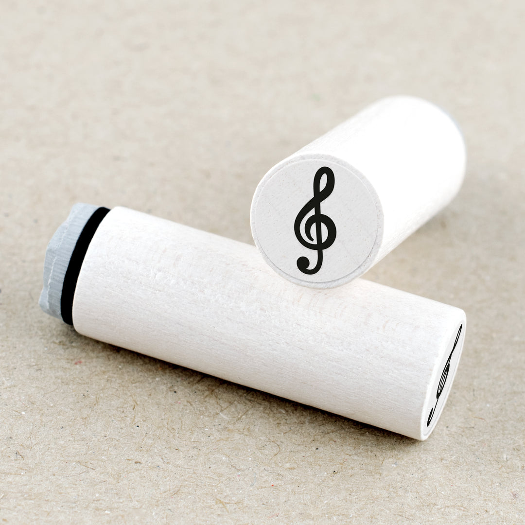Ministempel Violinschlüssel