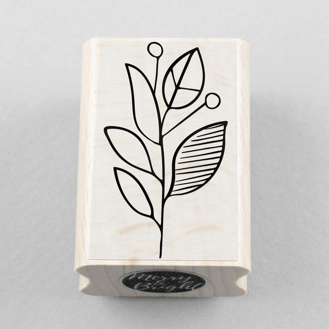 Stempel Wreath Plant 20 x 35 mm