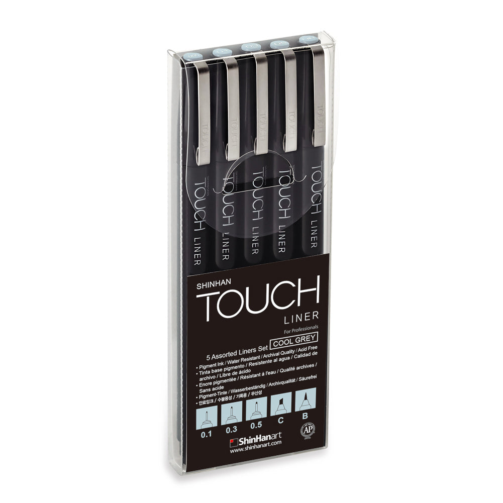 TOUCH Liner Set Cool Grey 5 Stück