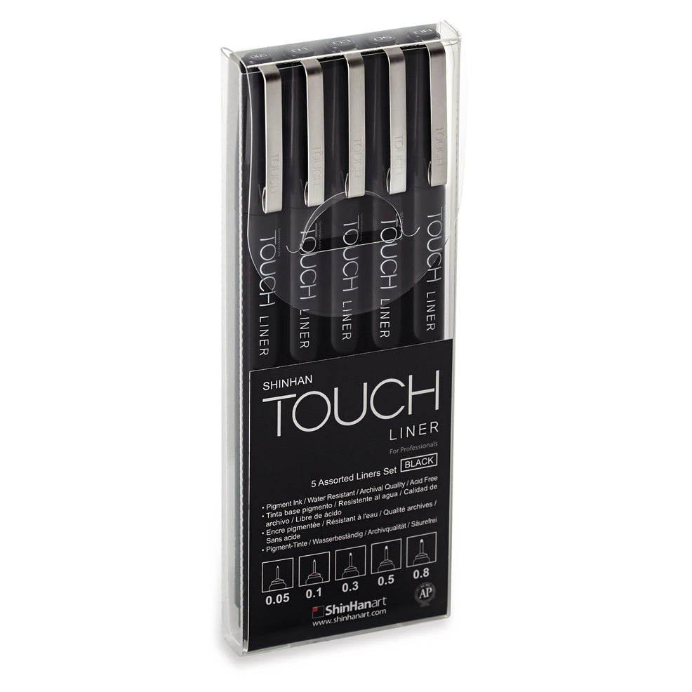 TOUCH Liner Set Black 5 Stück