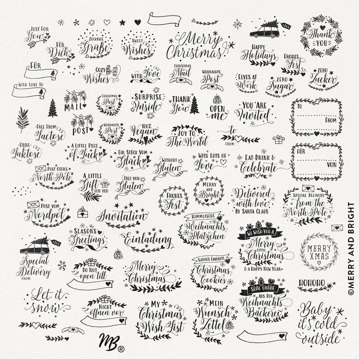 Stempel Love Divider 35 x 10 mm