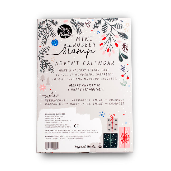 Adventskalender Ministempel Creative Christmas Countdown 2024