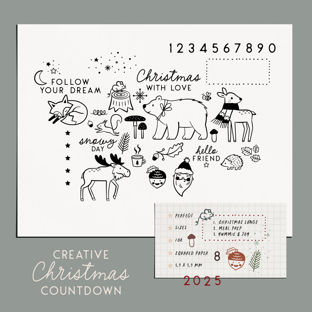 Adventskalender Stempel & Ministempel 2025