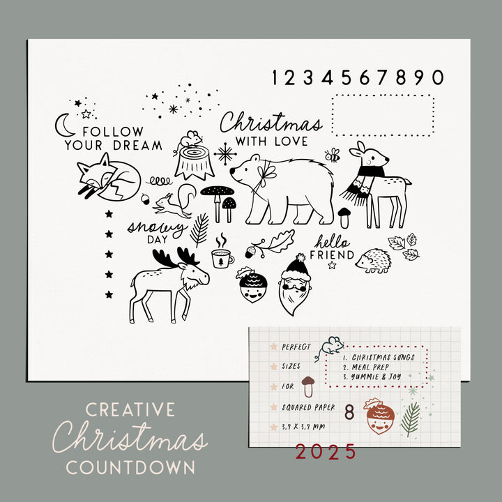 Adventskalender Stempel & Ministempel 2025