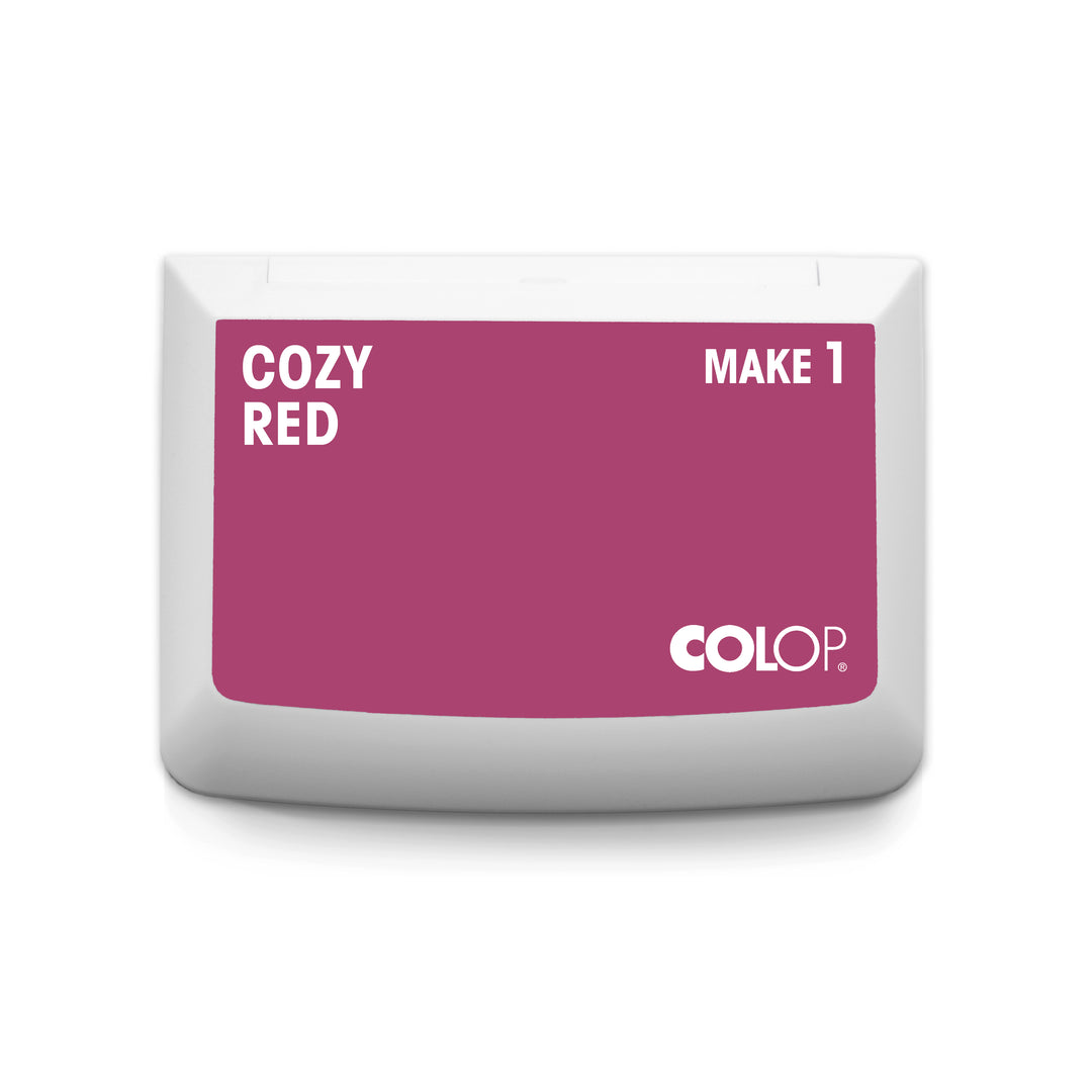 Stempelkissen Cozy Red 9 x 5 cm COLOP MAKE 1