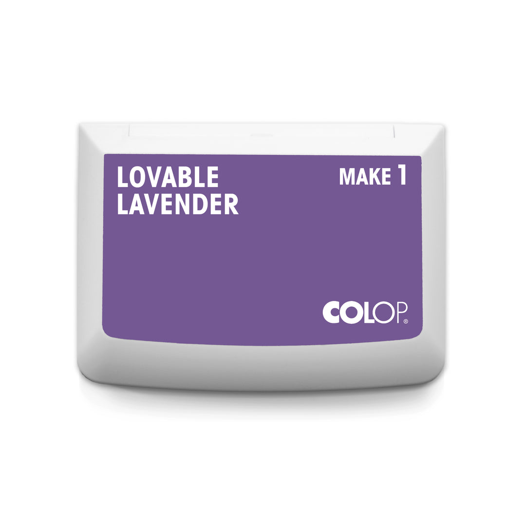 Stempelkissen Lovable Lavender 9 x 5 cm COLOP MAKE 1