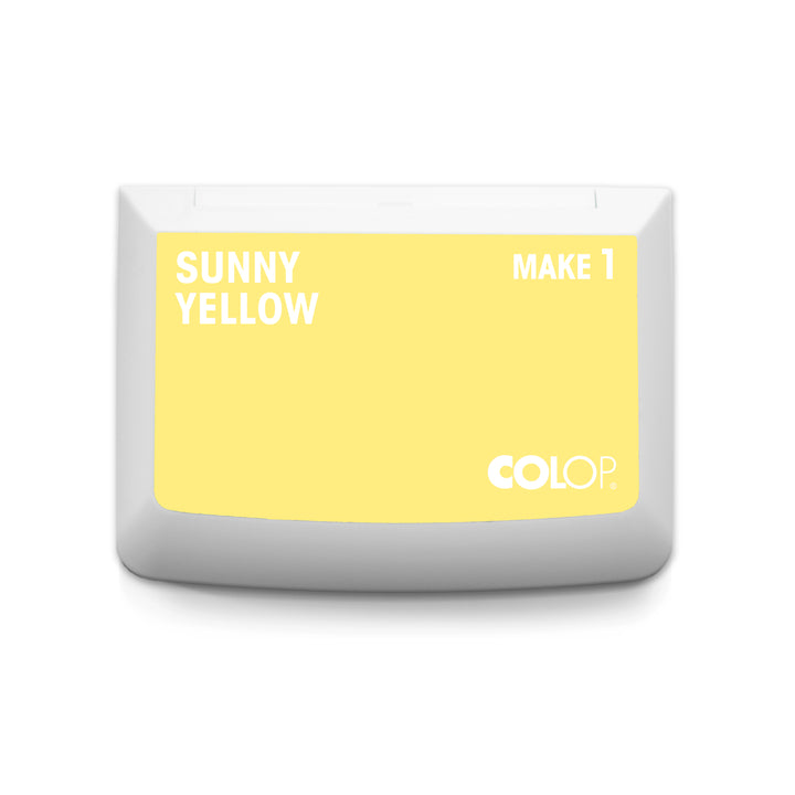 Stempelkissen Sunny Yellow 9 x 5 cm COLOP MAKE 1