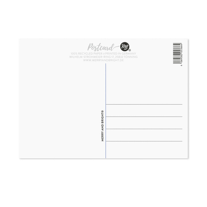 Postkarte DIN A6 The universe needs more humans like you