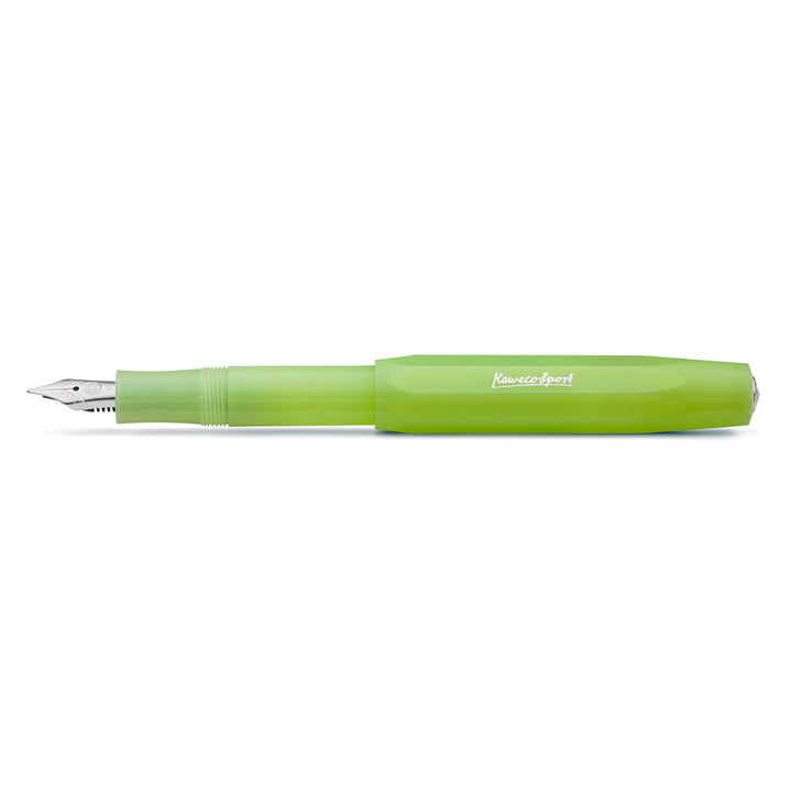 Kaweco Frosted Sport Füllhalter Fine Lime