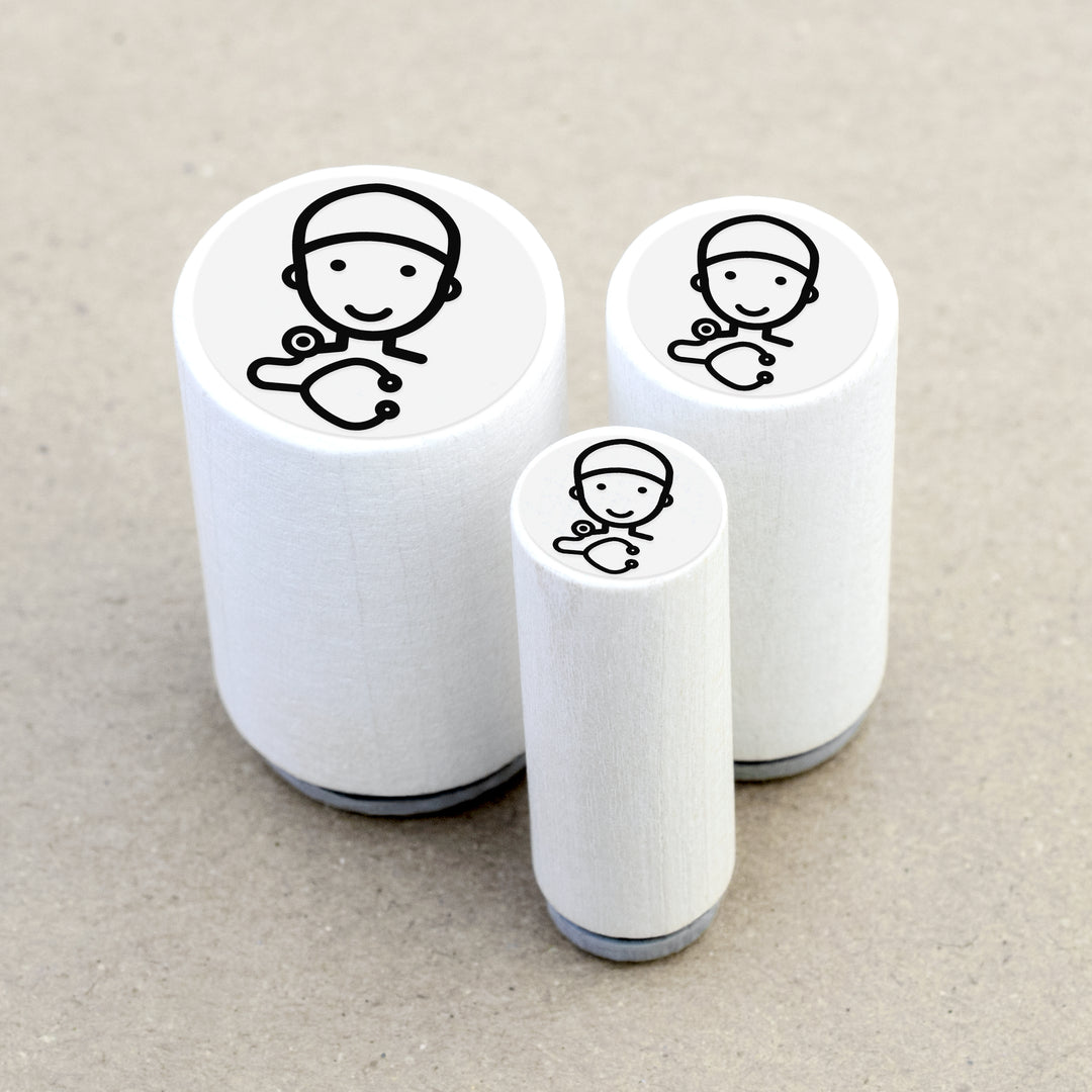 Ministempel Arzt Ärztin