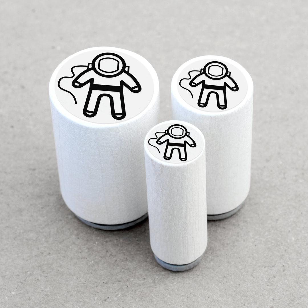 Mini Rubber Stamp Astronaut