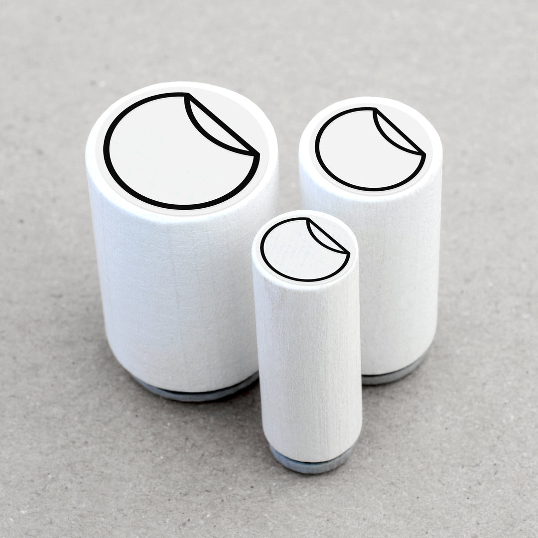 Mini Rubber Stamp Sticker