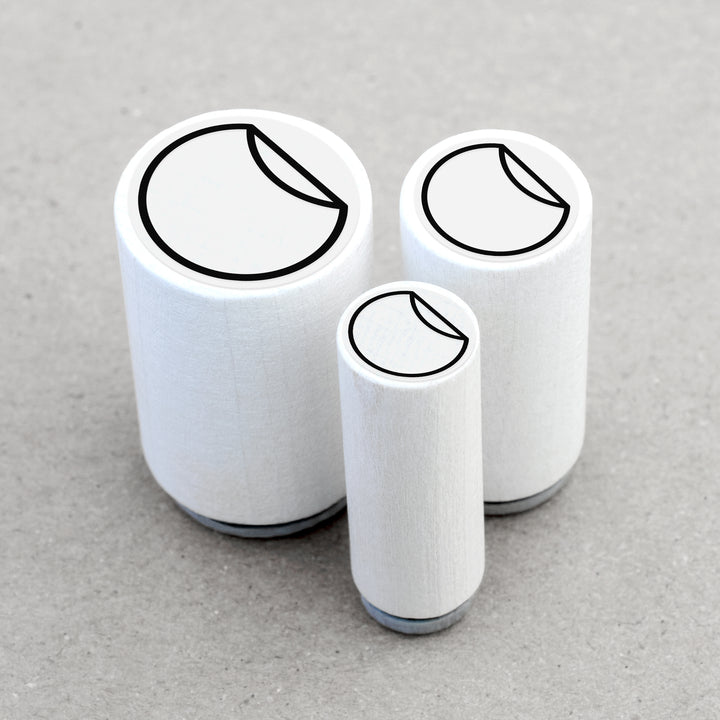Mini Rubber Stamp Sticker