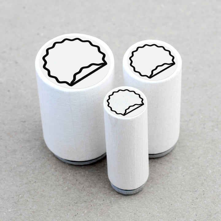 Mini Rubber Stamp Sticker