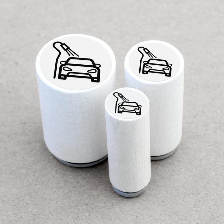 Ministempel Auto waschen