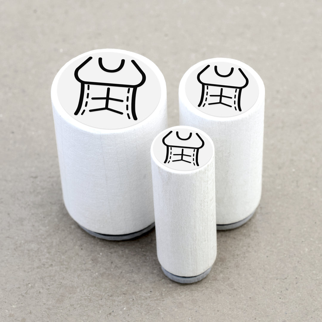 Mini Rubber Stamp Abs Workout