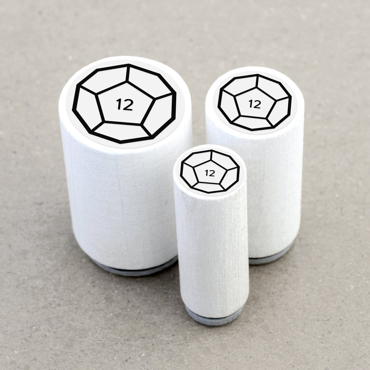 Ministempel Dodekaeder D12