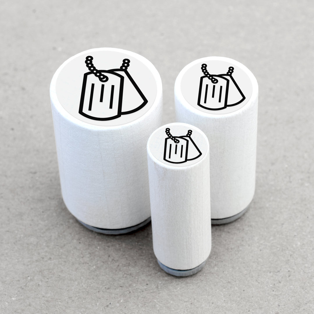 Ministempel Dog Tag