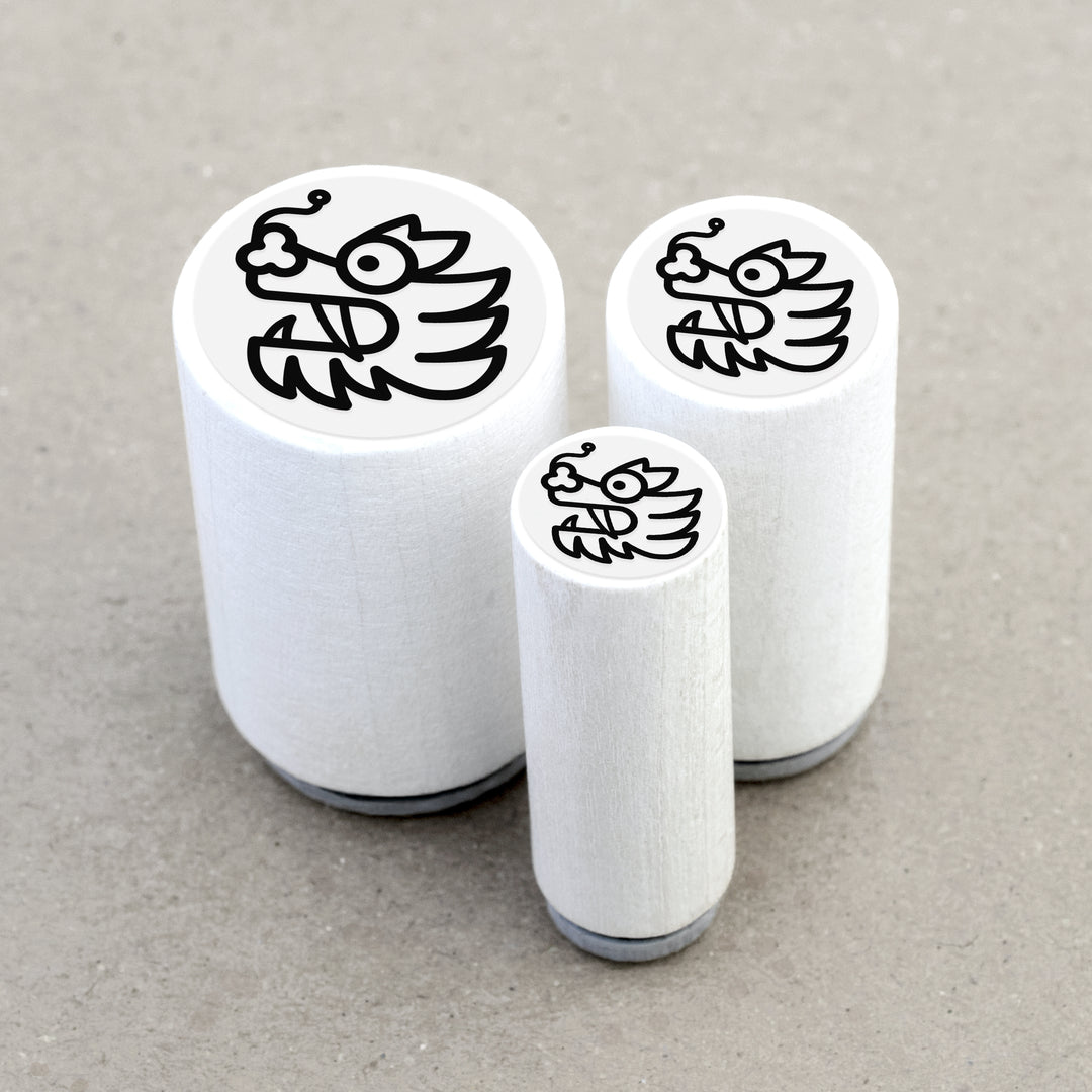 Ministempel Drache Chinese New Year