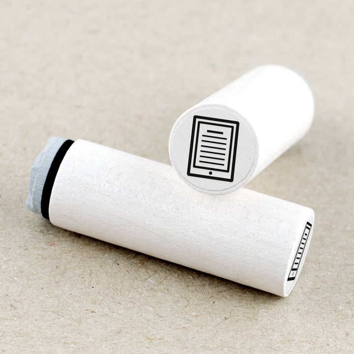 Ministempel E-Book-Reader