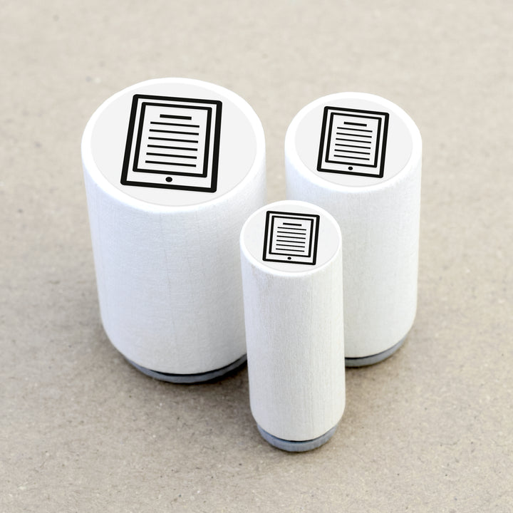 Ministempel E-Book-Reader