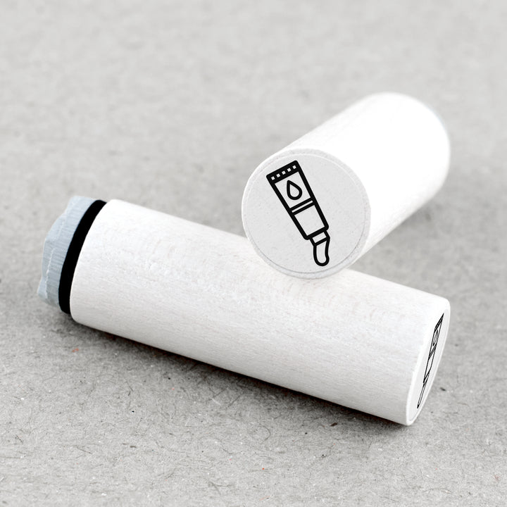 Mini Rubber Stamp Paint Tube