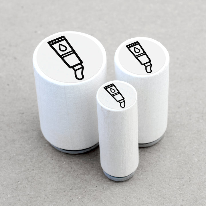 Mini Rubber Stamp Paint Tube