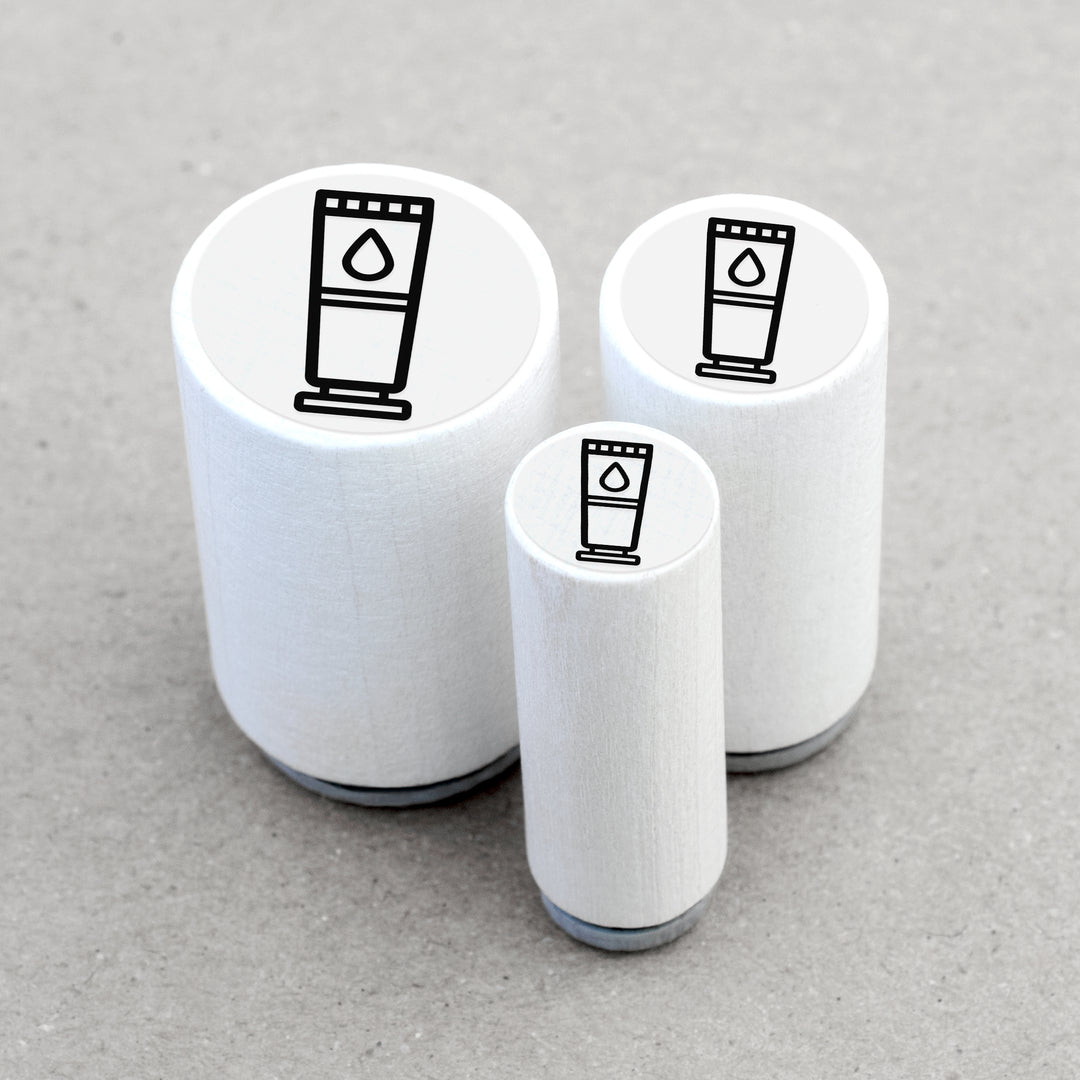 Mini Rubber Stamp Paint Tube