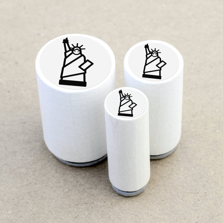 Mini Rubber Stamp Statue of Liberty New York