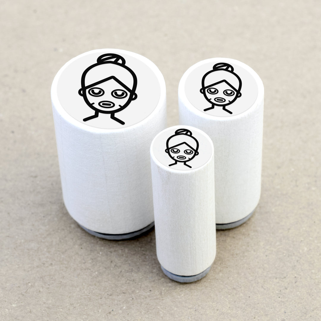 Ministempel Gesichtsmaske