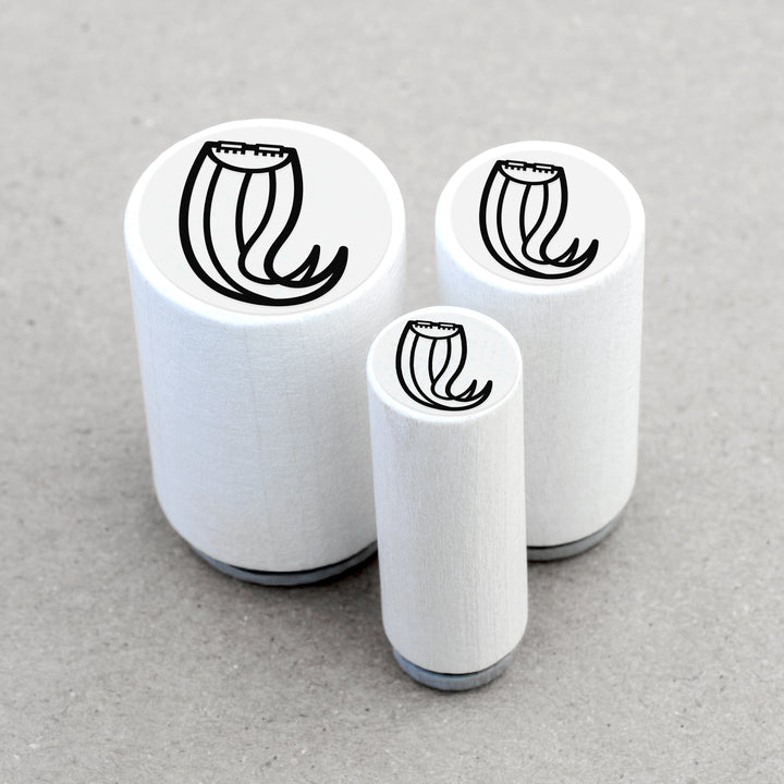 Ministempel Haarclip Extensions Haarteil