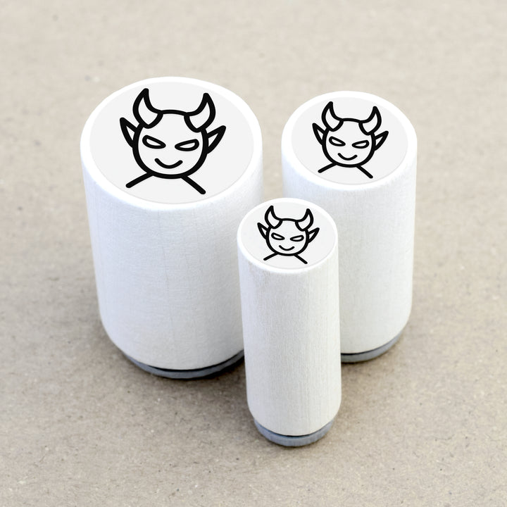 Ministempel Halloween Teufel