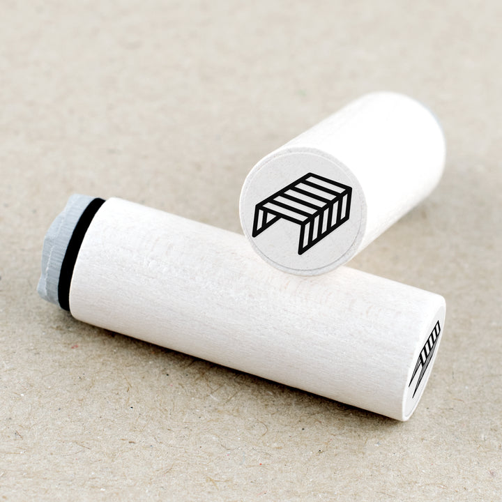 Mini Rubber Stamp Staples