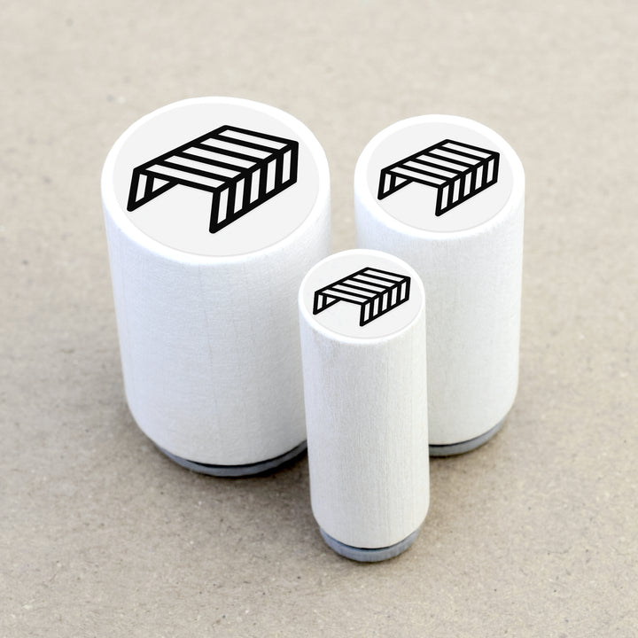 Mini Rubber Stamp Staples