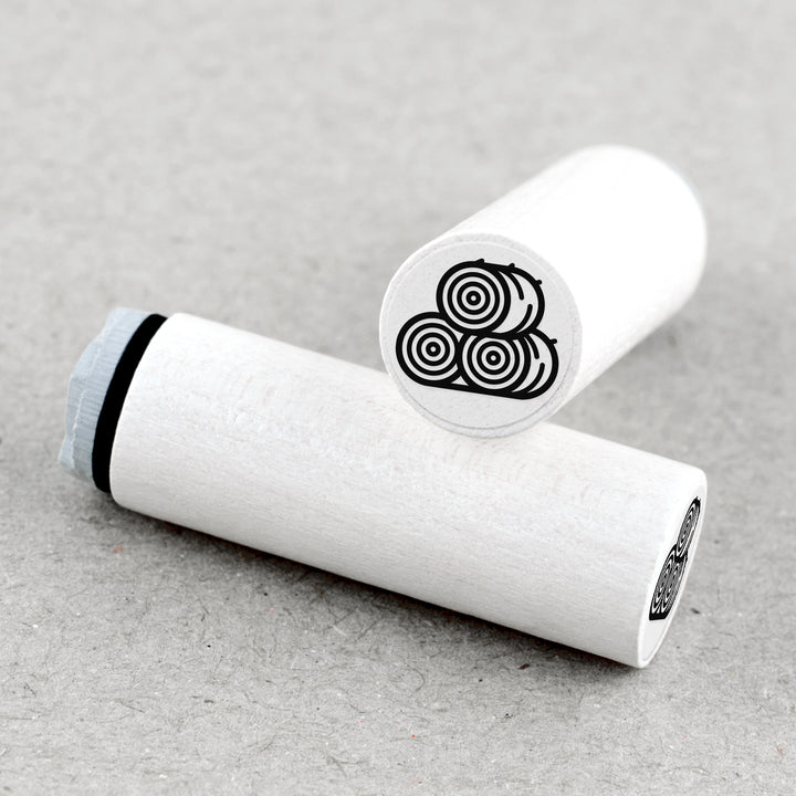Ministempel Heuballen Rundballen
