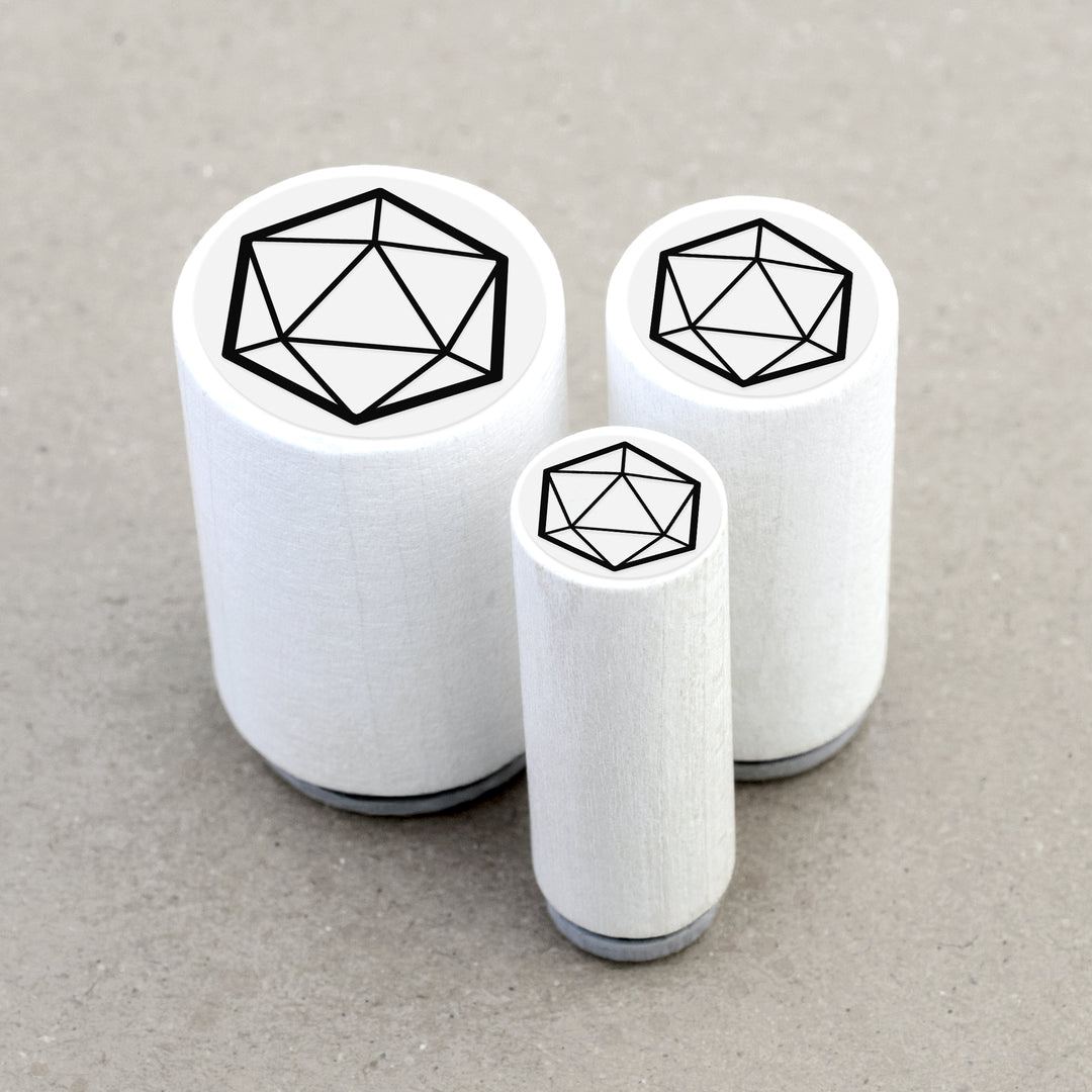 Ministempel Ikosaeder D20