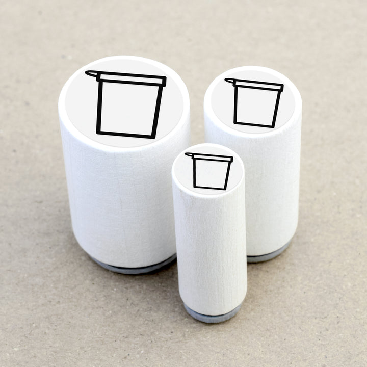 Mini Rubber Stamp Yogurt