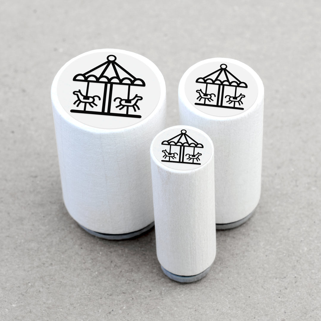 Mini Rubber Stamp Carousel