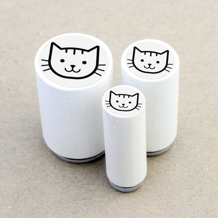 Mini Rubber Stamp Cat