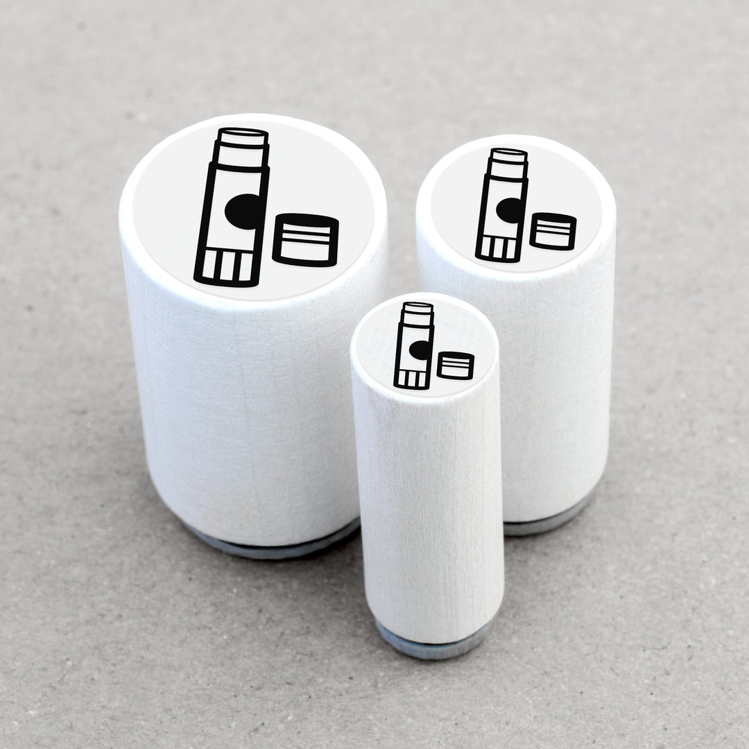 Mini Rubber Stamp Glue Stick
