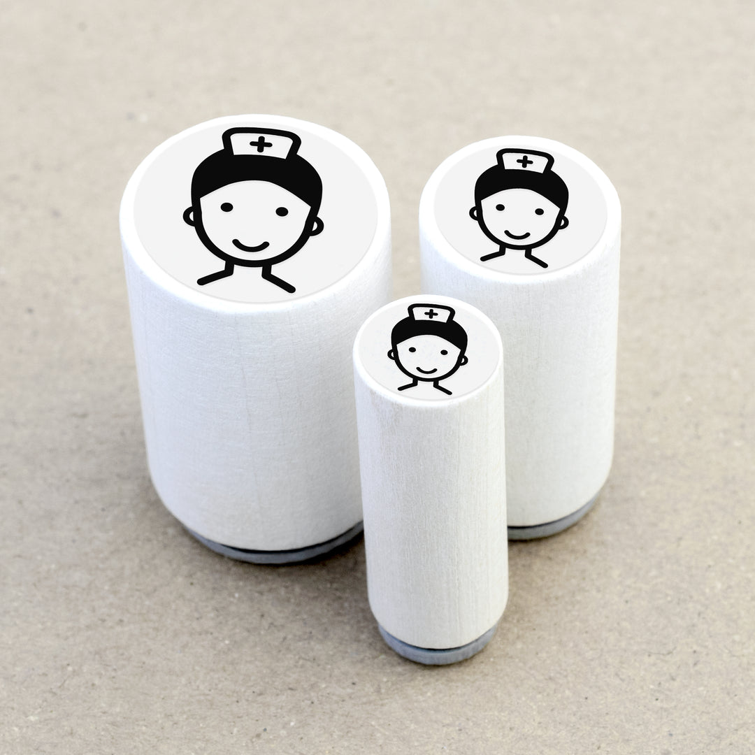 Ministempel Krankenpfleger Pflegefachmann