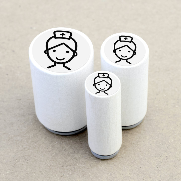 Ministempel Krankenschwester Pflegefachfrau
