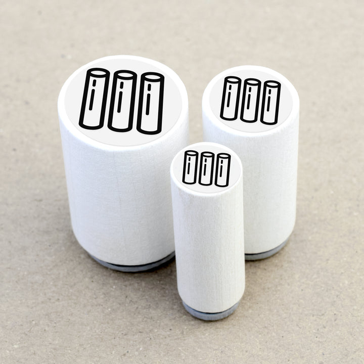 Mini Rubber Stamp Chalk