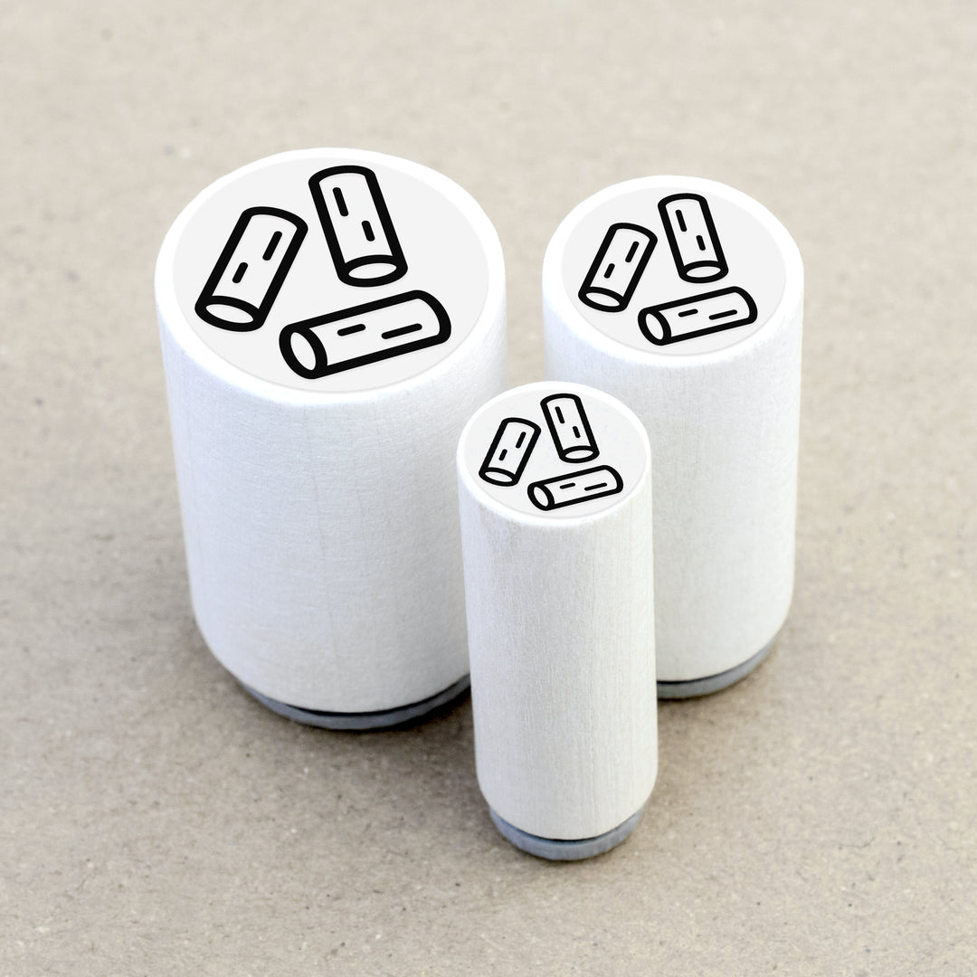 Mini Rubber Stamp Chalk